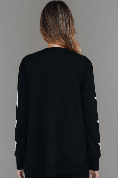 Sydney Leopard Star Sweatshirt
