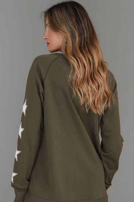 Kate Leopard Star Sweatshirt