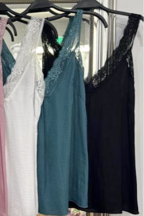 Rosetta Lace Singlet