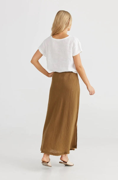 Sicily Linen Skirt