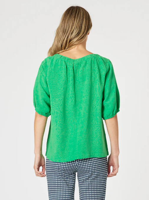 Lino V Neck Top