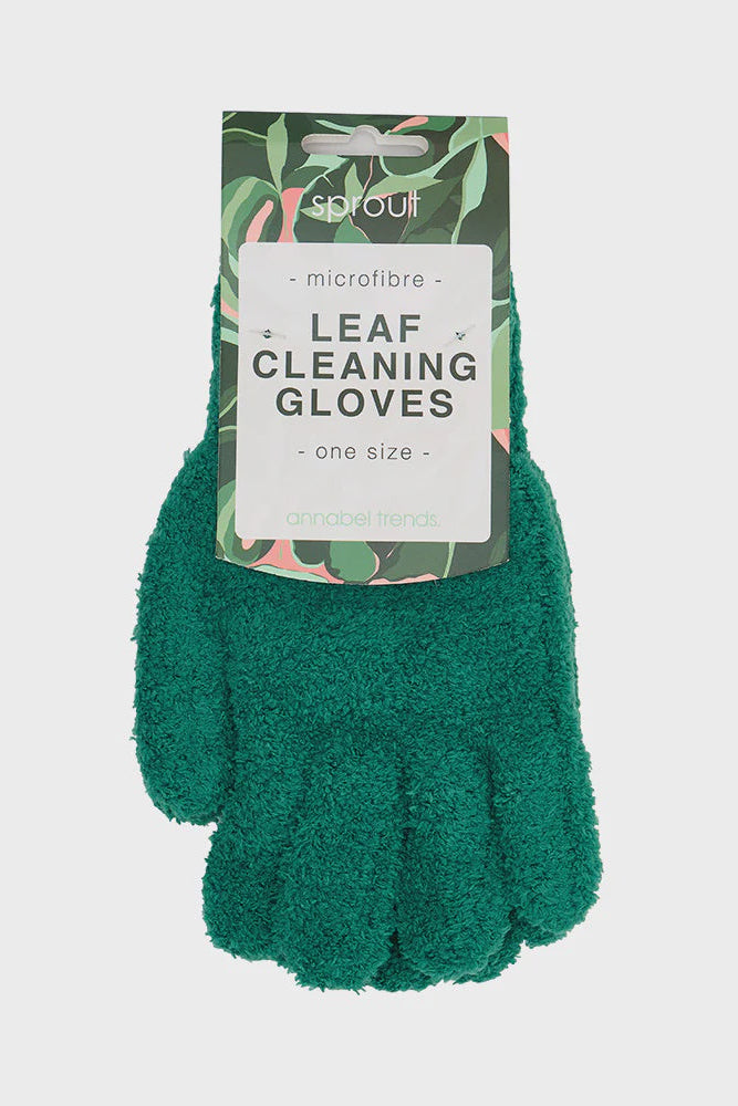 Sprout Microfibre Leaf Cleaning Gloves