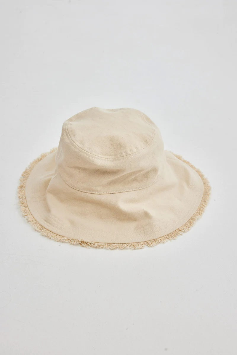 Sunny Bucket Hat in Ecru Sunny Bucket Hat in Ecru