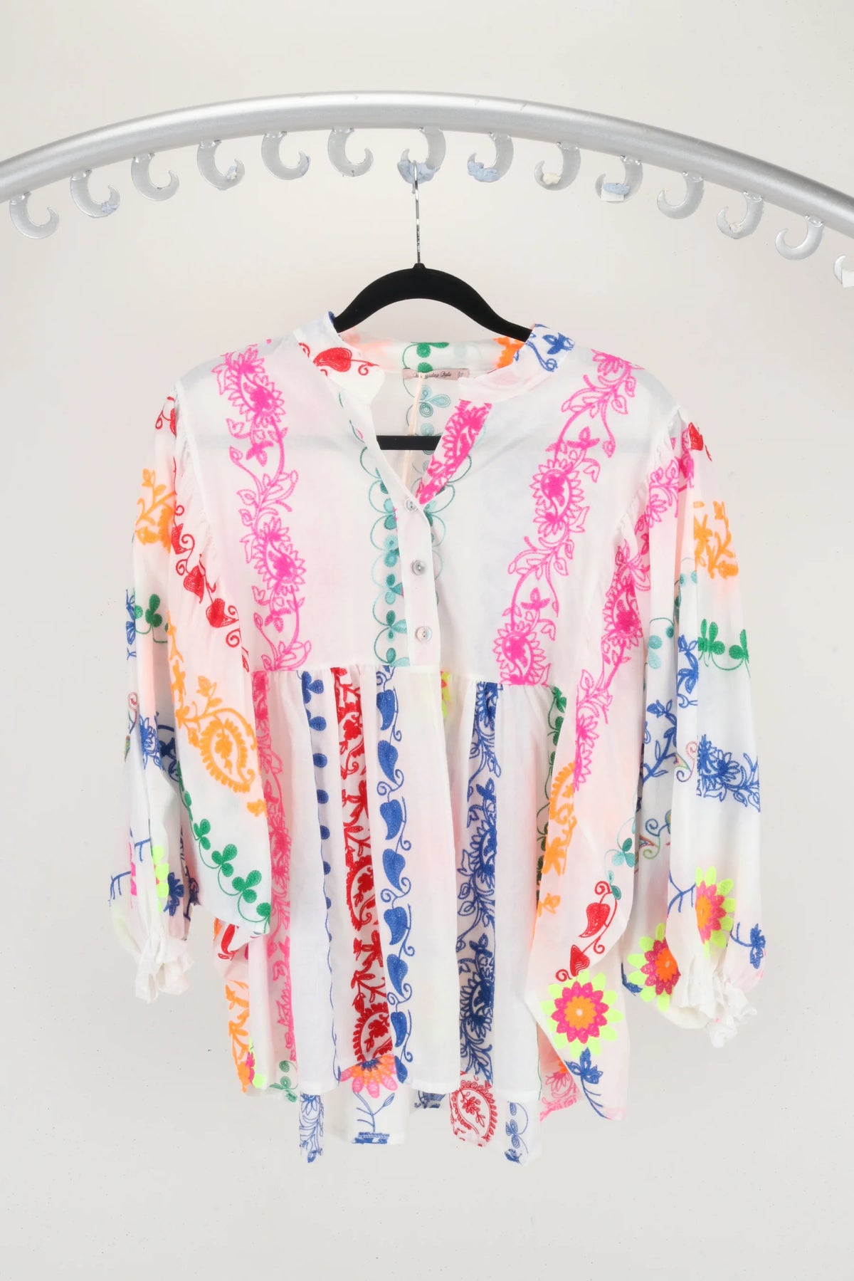 Embroidered Summer Top