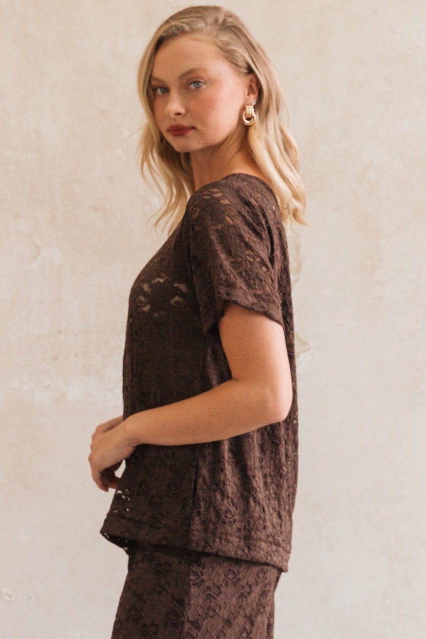 Lace Jenna Top
