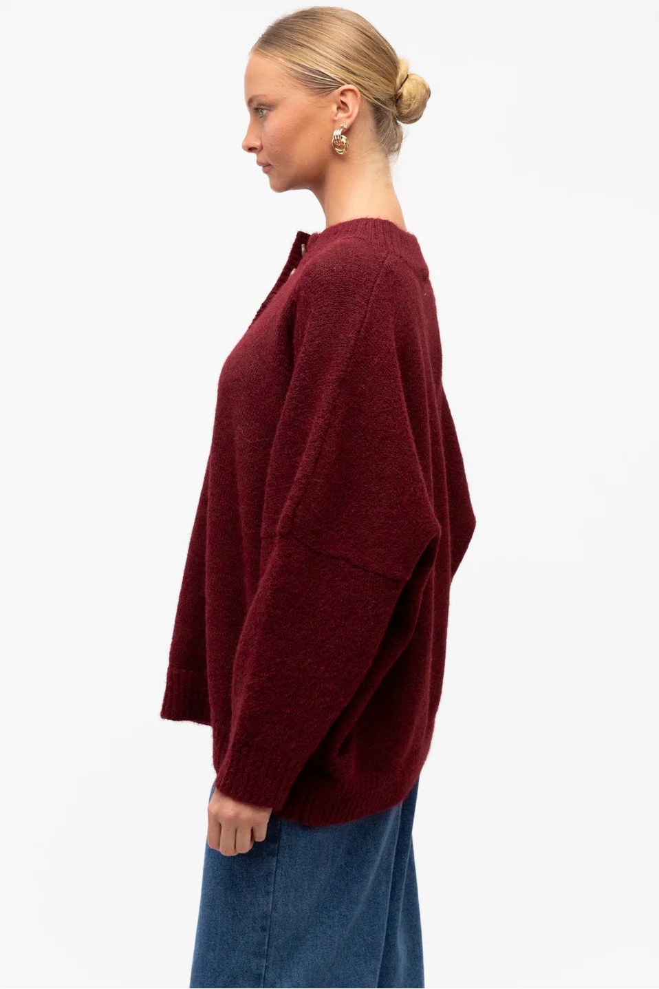 Half Placket Jumper