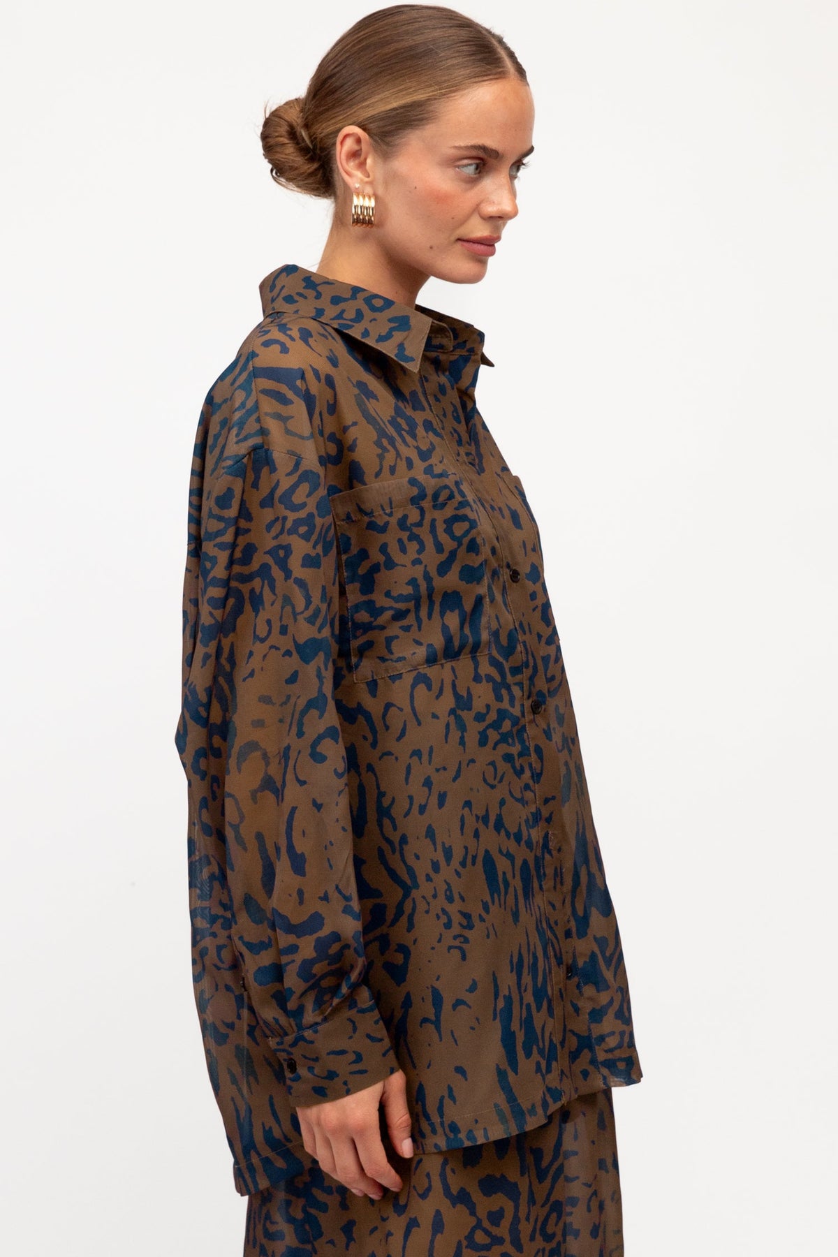 Catamaran Sheer Leopard Shirt