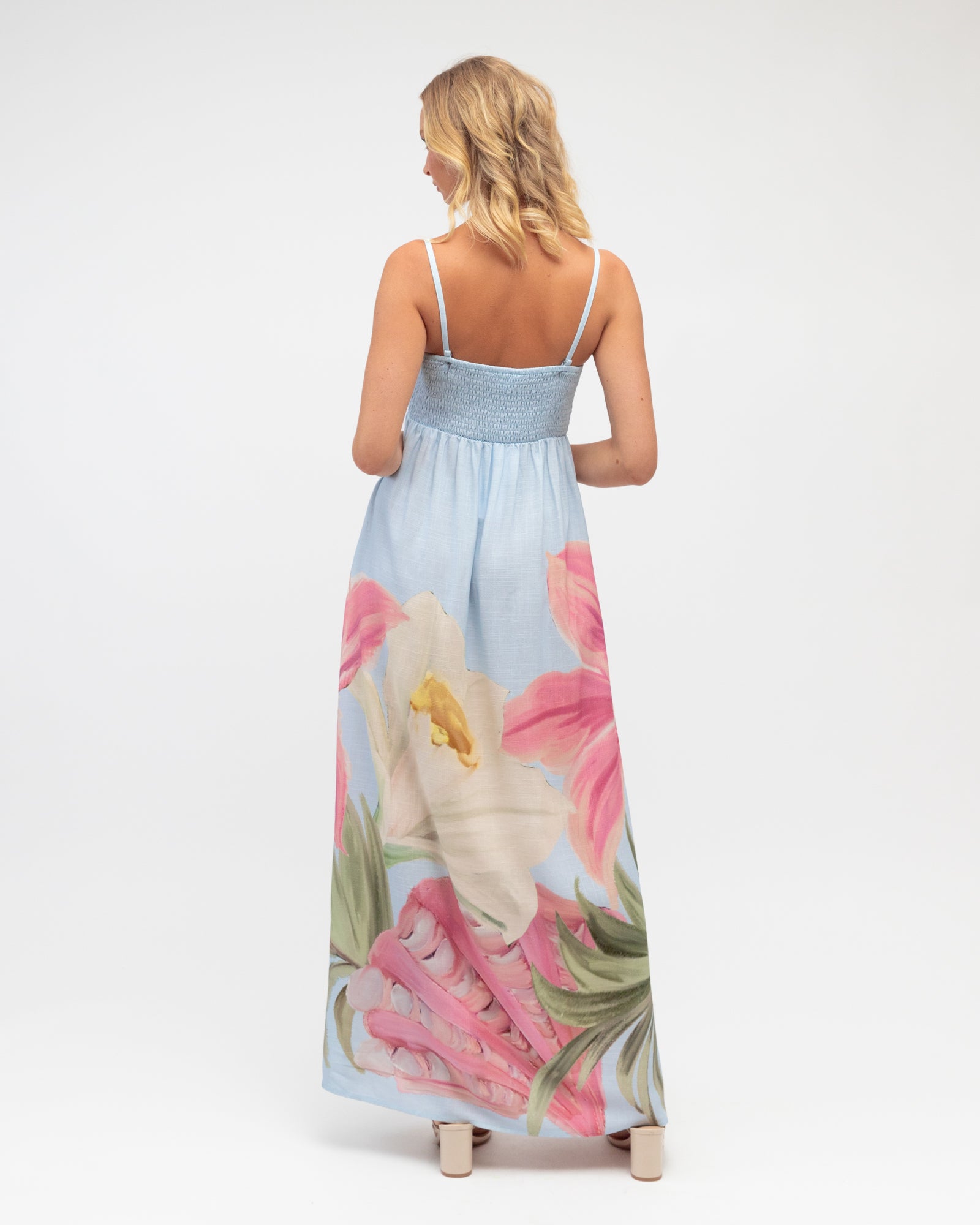 Island Floral Maxi Dress