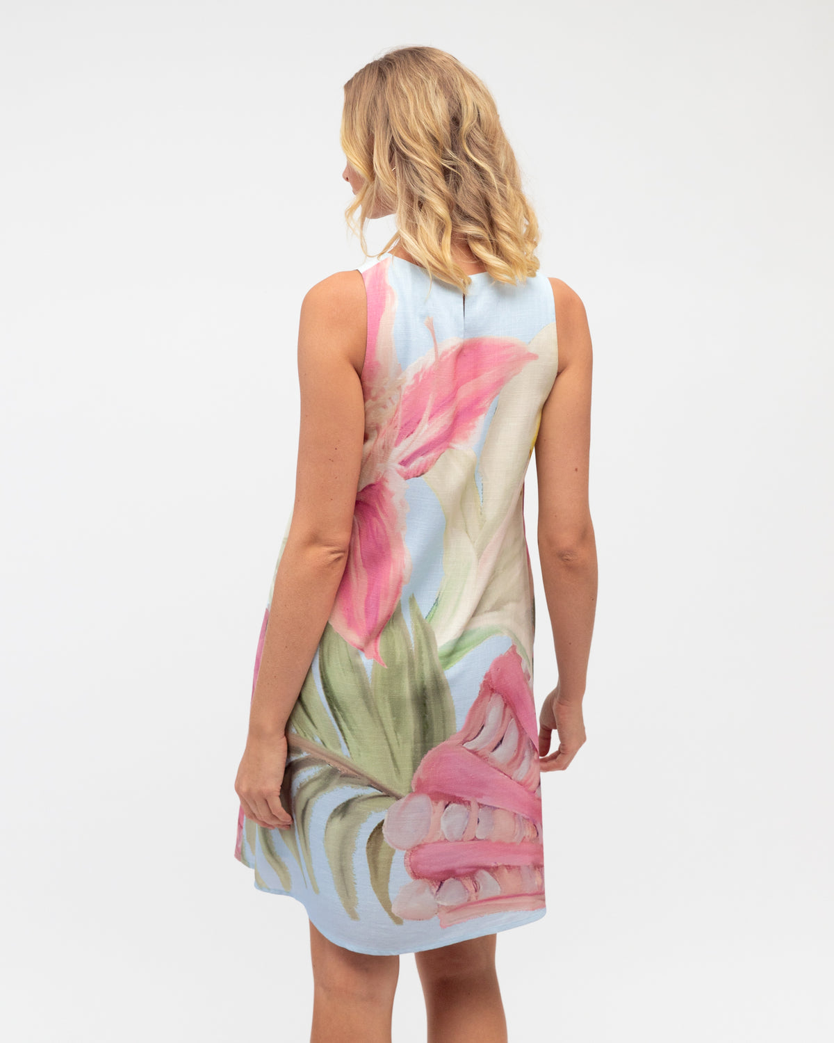 Island Floral Shift Dress