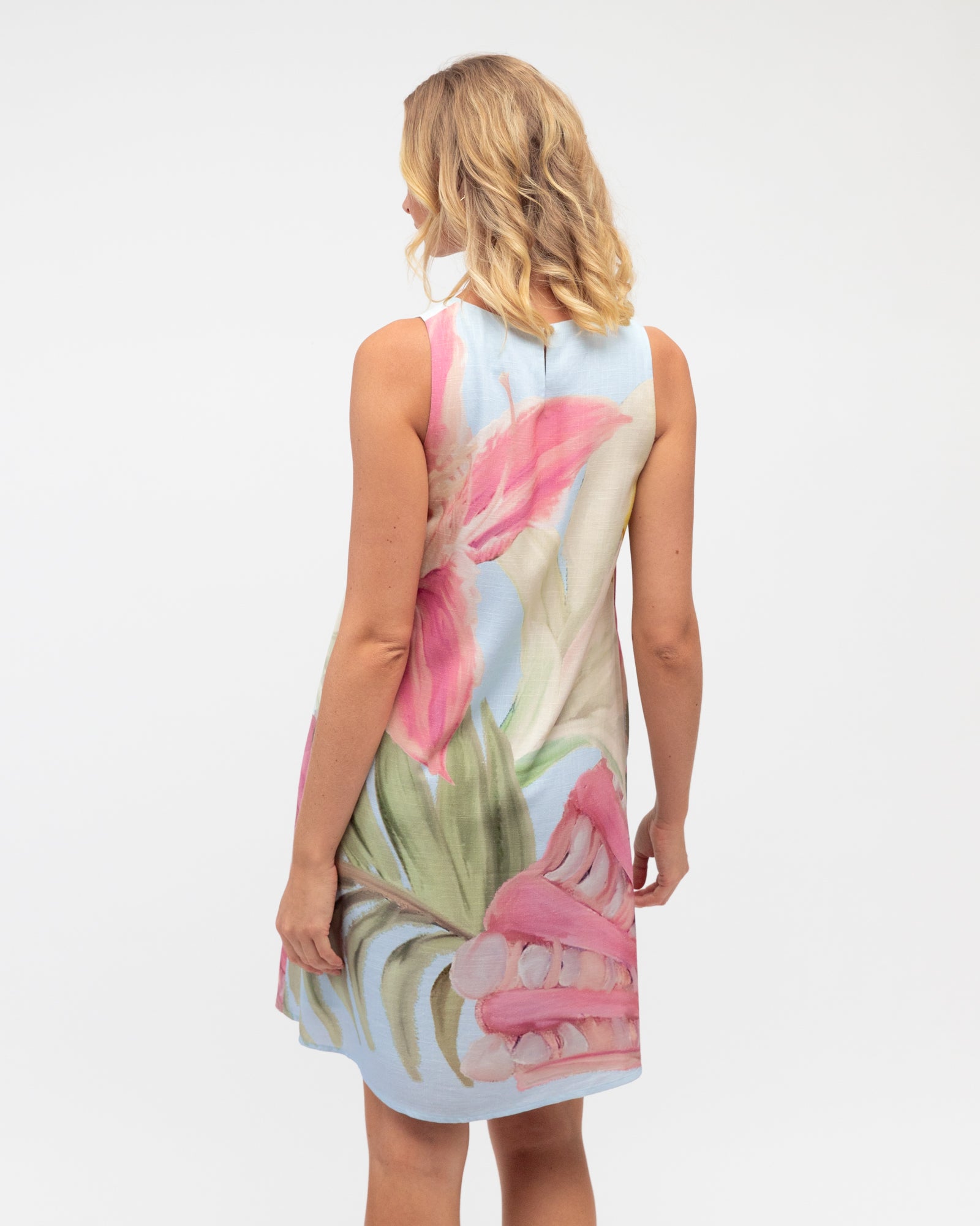 Island Floral Shift Dress