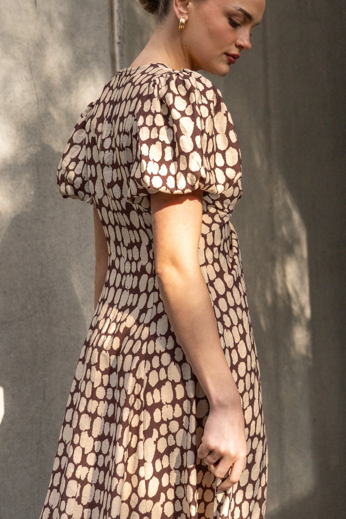 Rhea Spot Dress