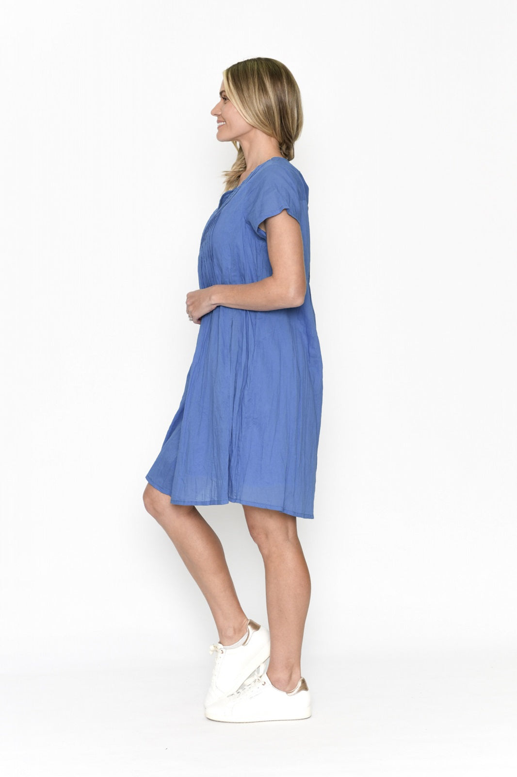 Taylor Dress Cap Sleeve Solid With Lining