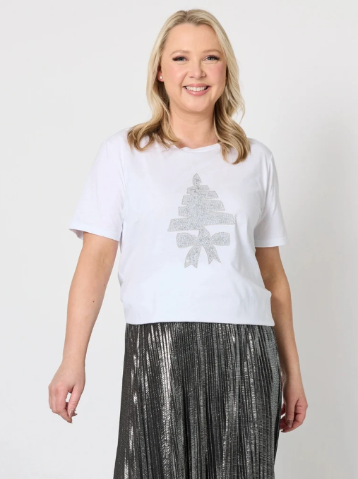 Sequin Christmas Tree Tee