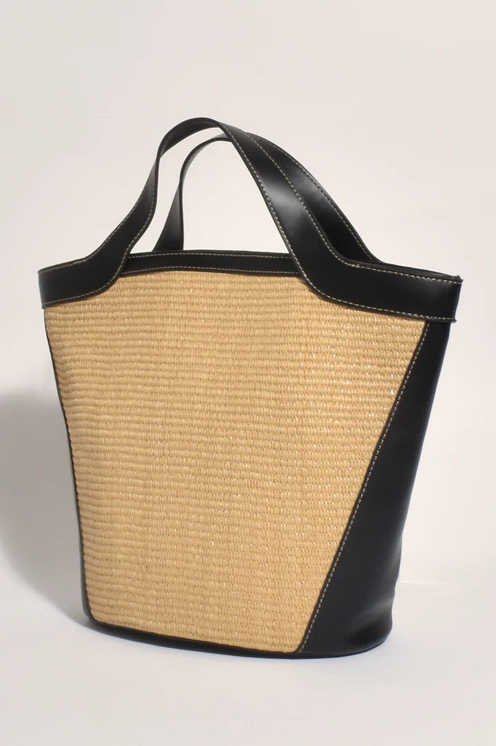 Jamie Contrast Tote