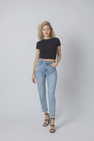 Distress Skinny Jeans