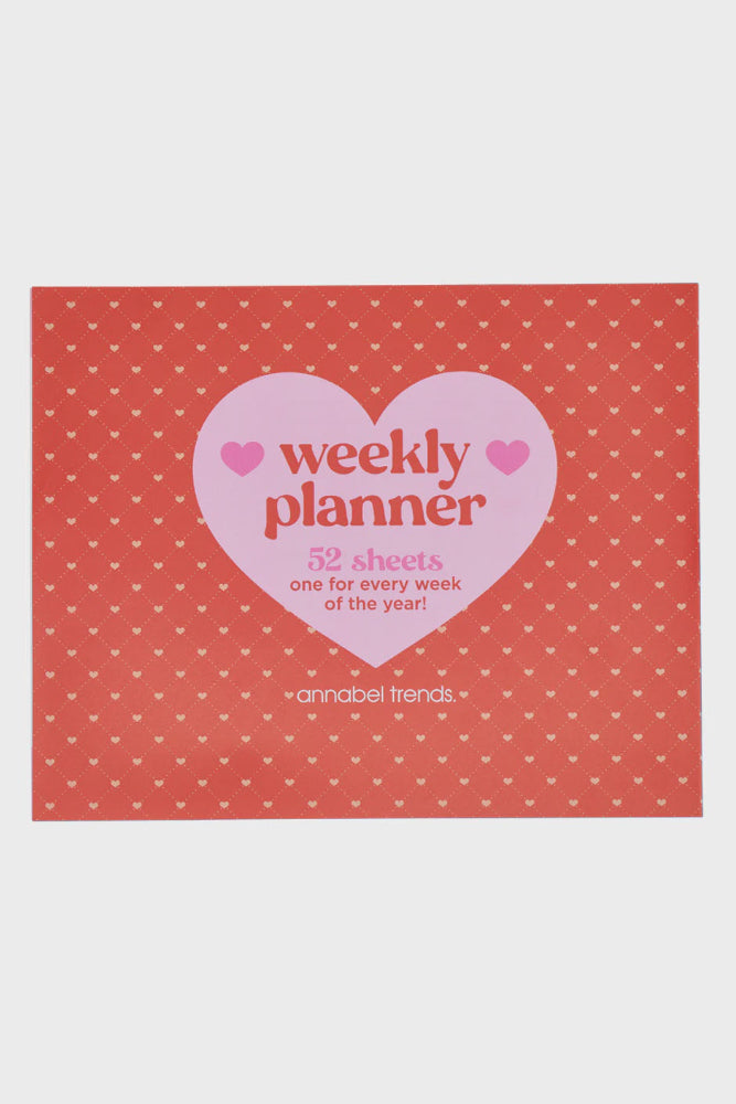 Weekly Planner Pad