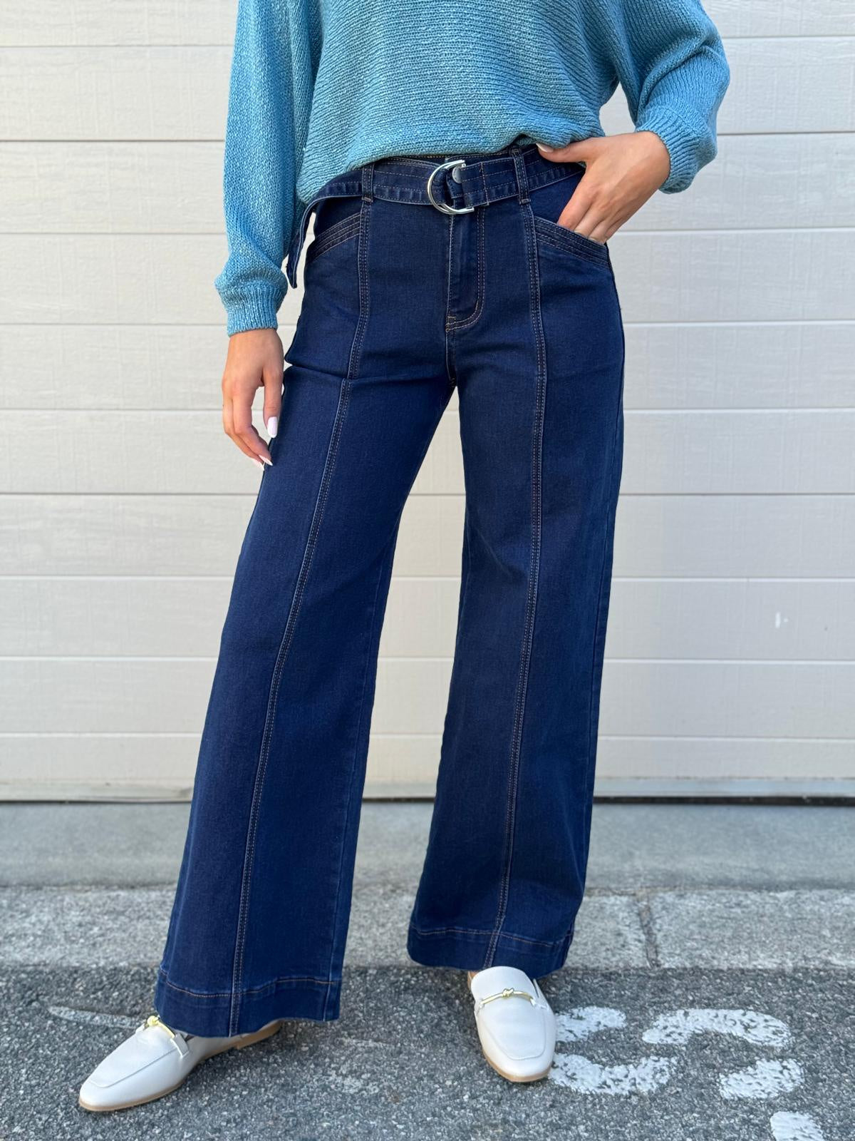 Darcy Belted Jeans