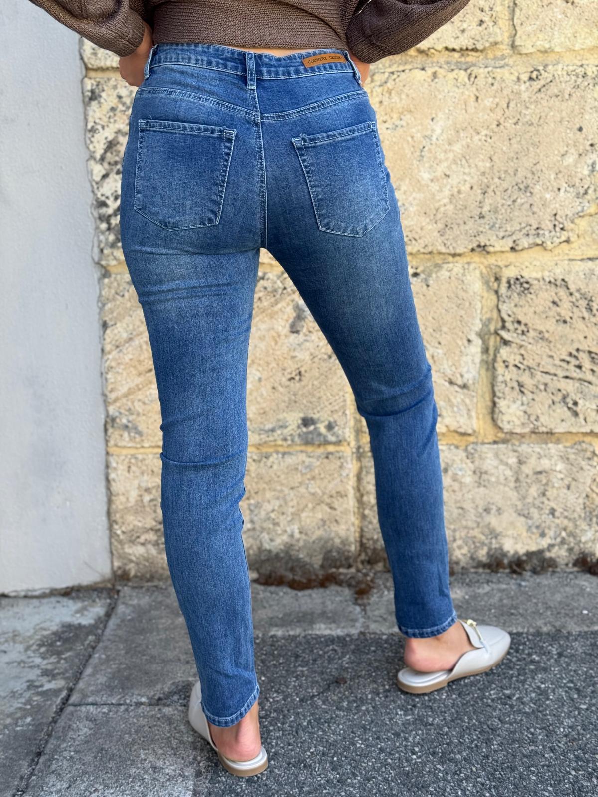 Slim Boyfriend Jeans