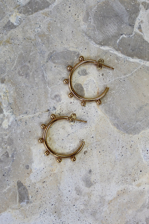 Lola Ball Hoop Earrings