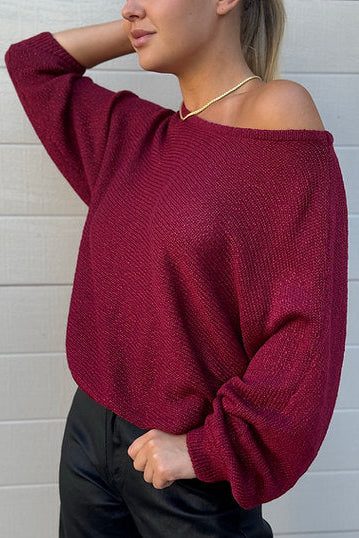 Tape Boat Knit Jumper
