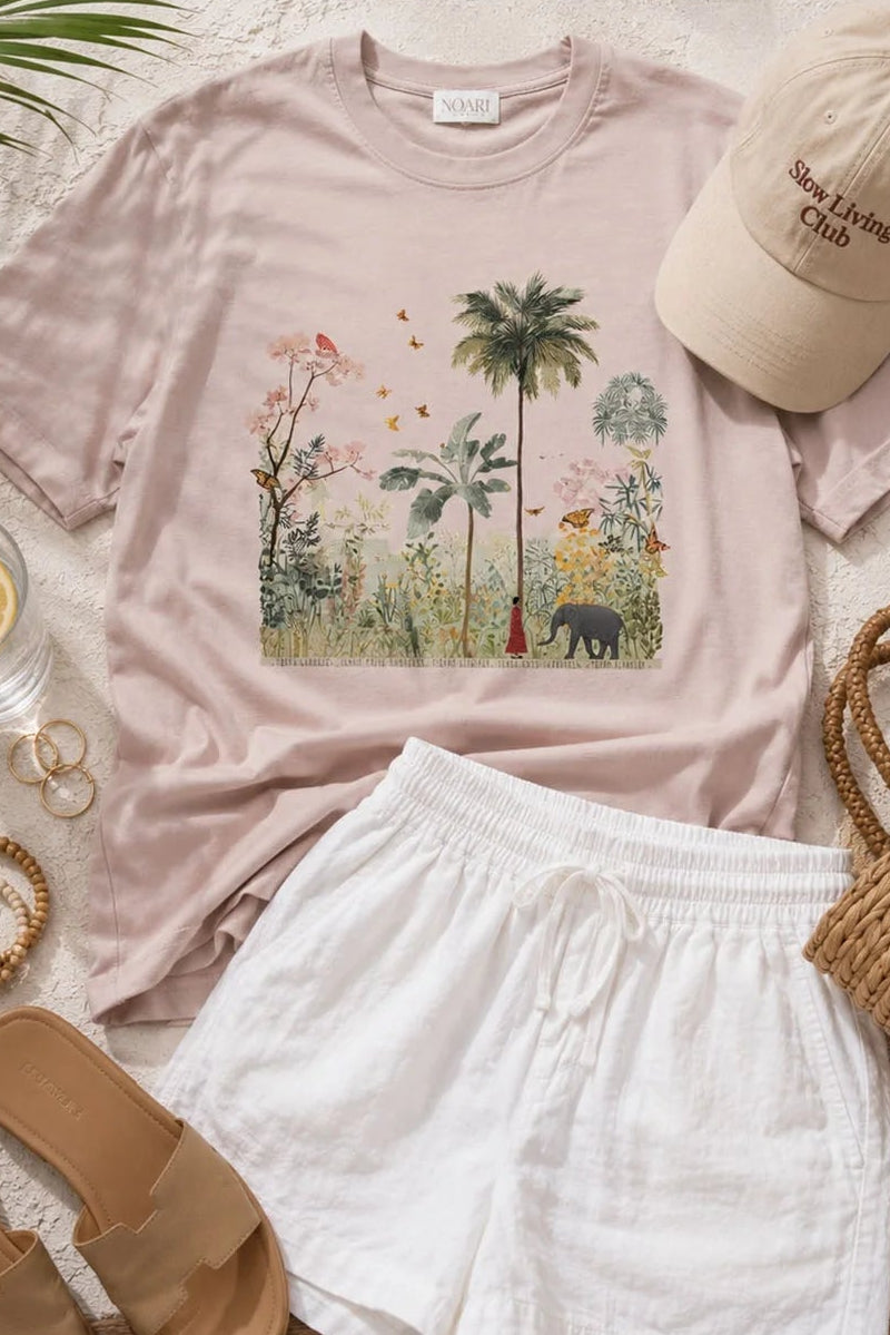 Girl & Elephant Tshirt