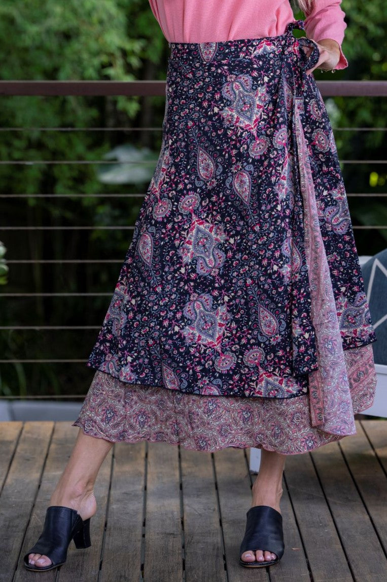 Allegra Wrap Skirt