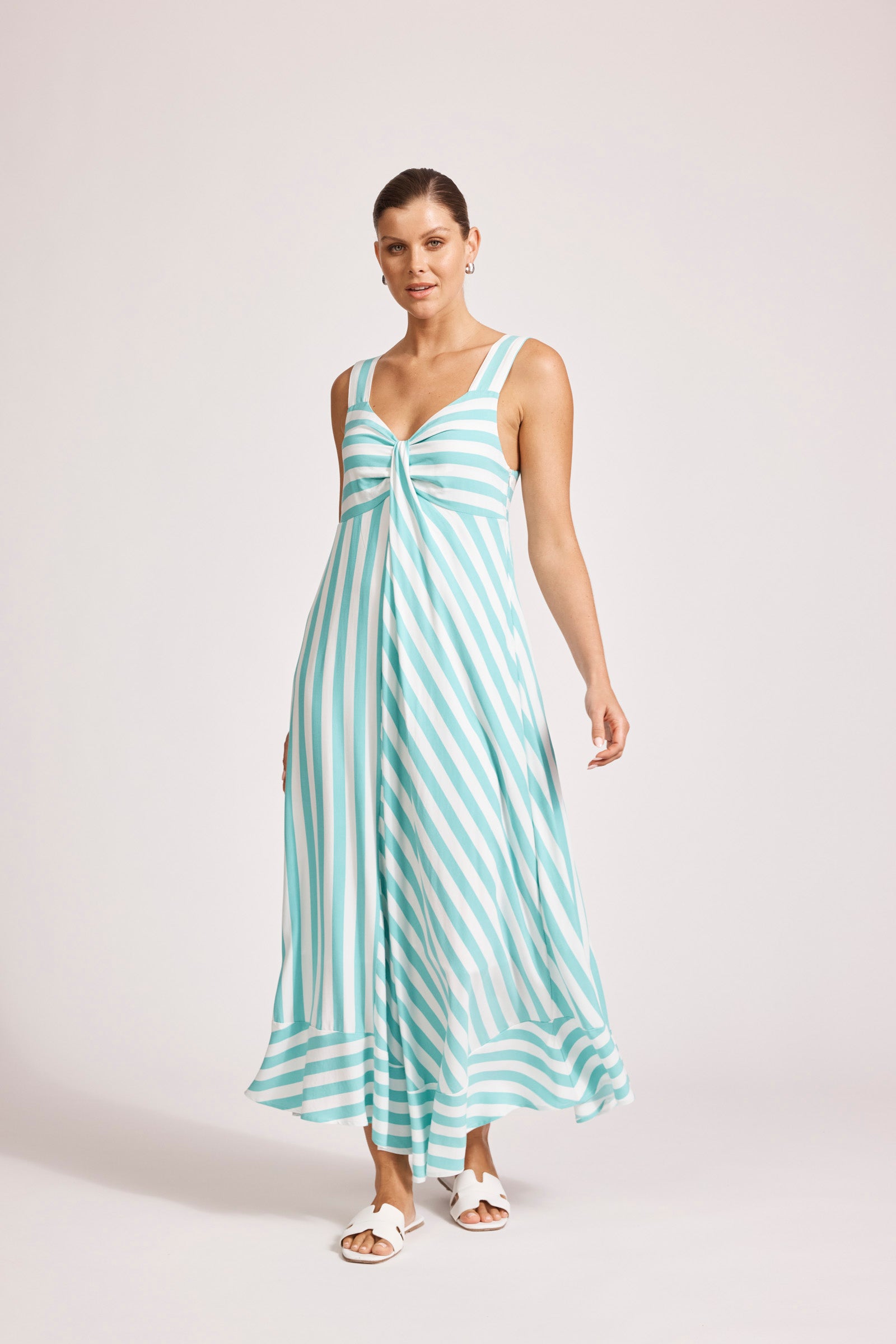 Treville Stripe Tank Maxi Dress