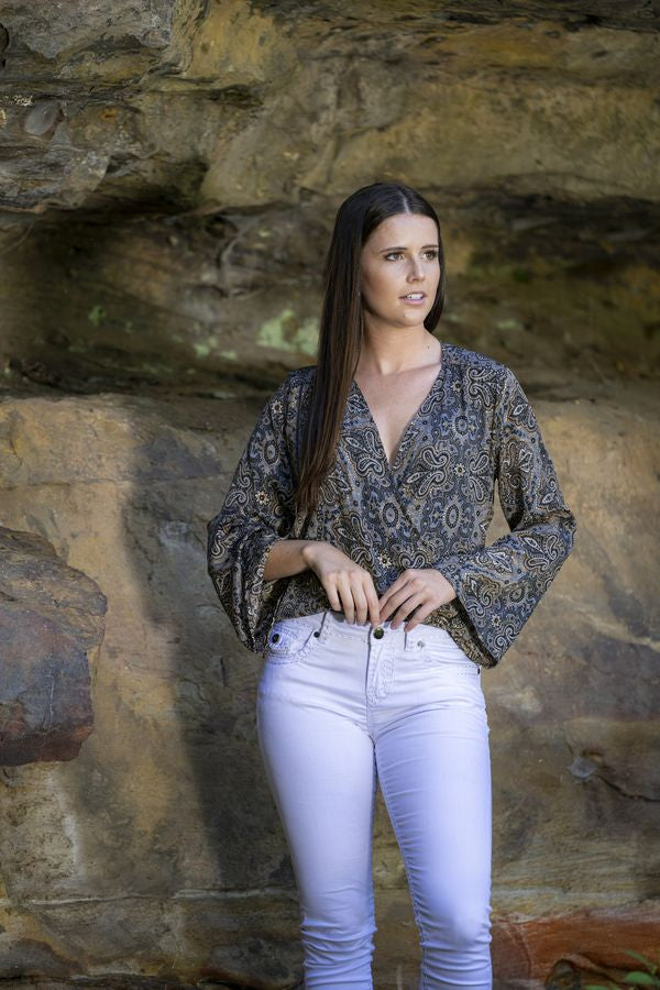 Astrid Crossover Top