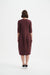 Diagonal Seam Winter Dress