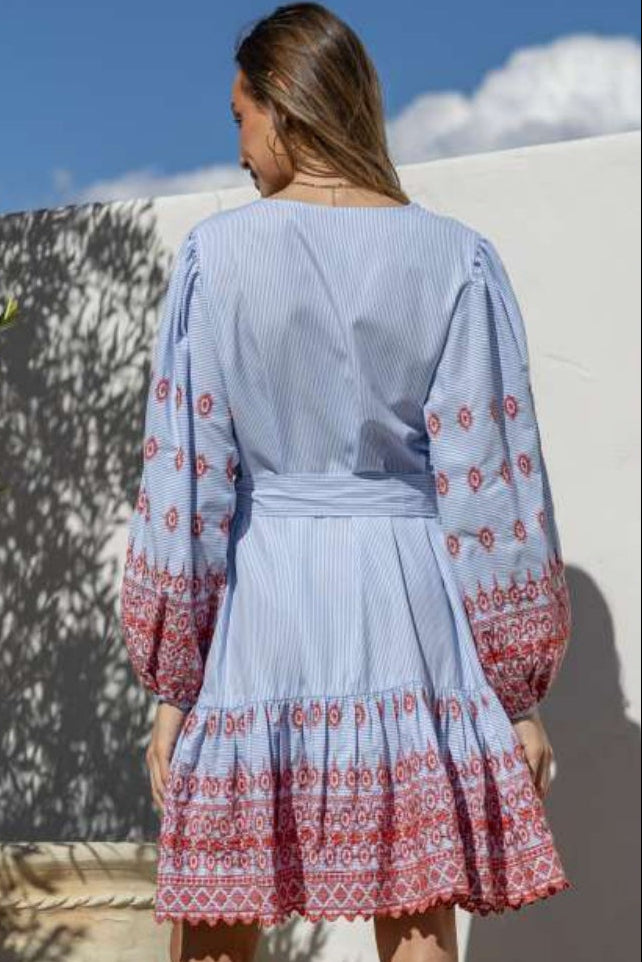 Alice Smocked Mini Dress