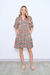 Balloon Sleeves Summer Dress