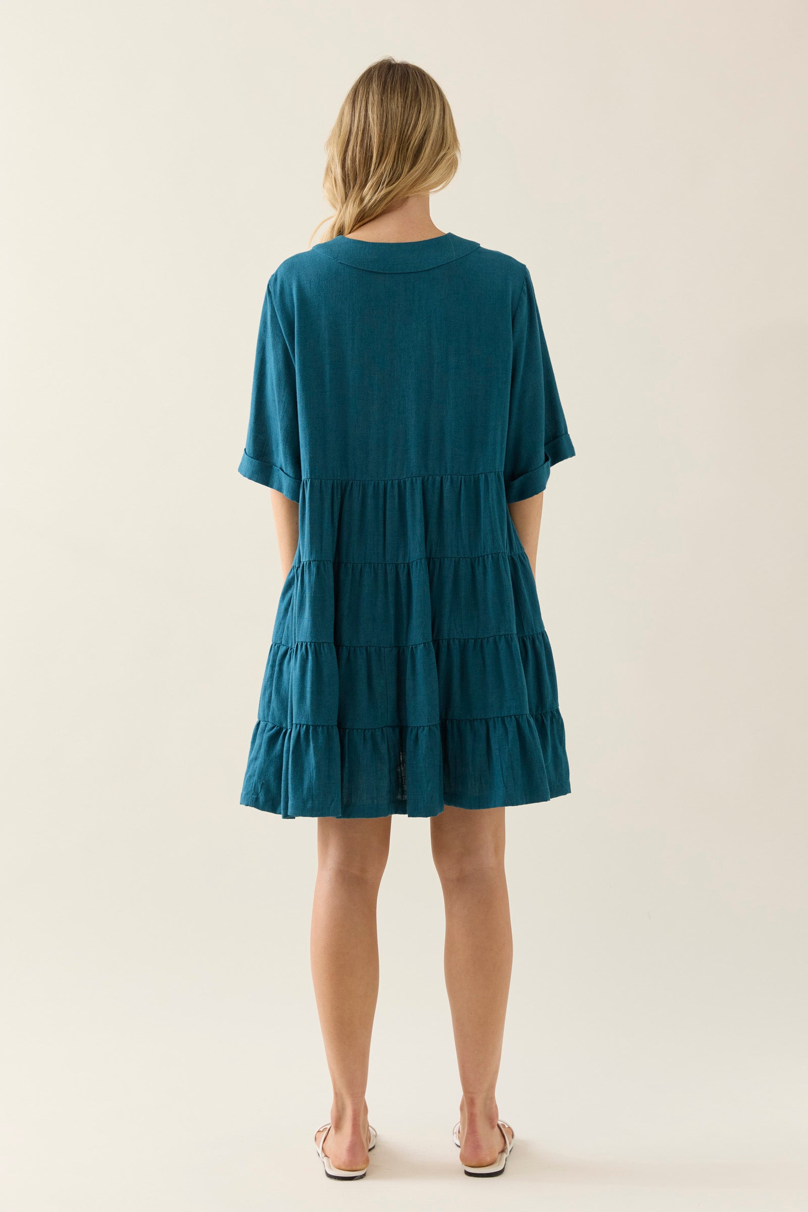 Ingrid Button Dress