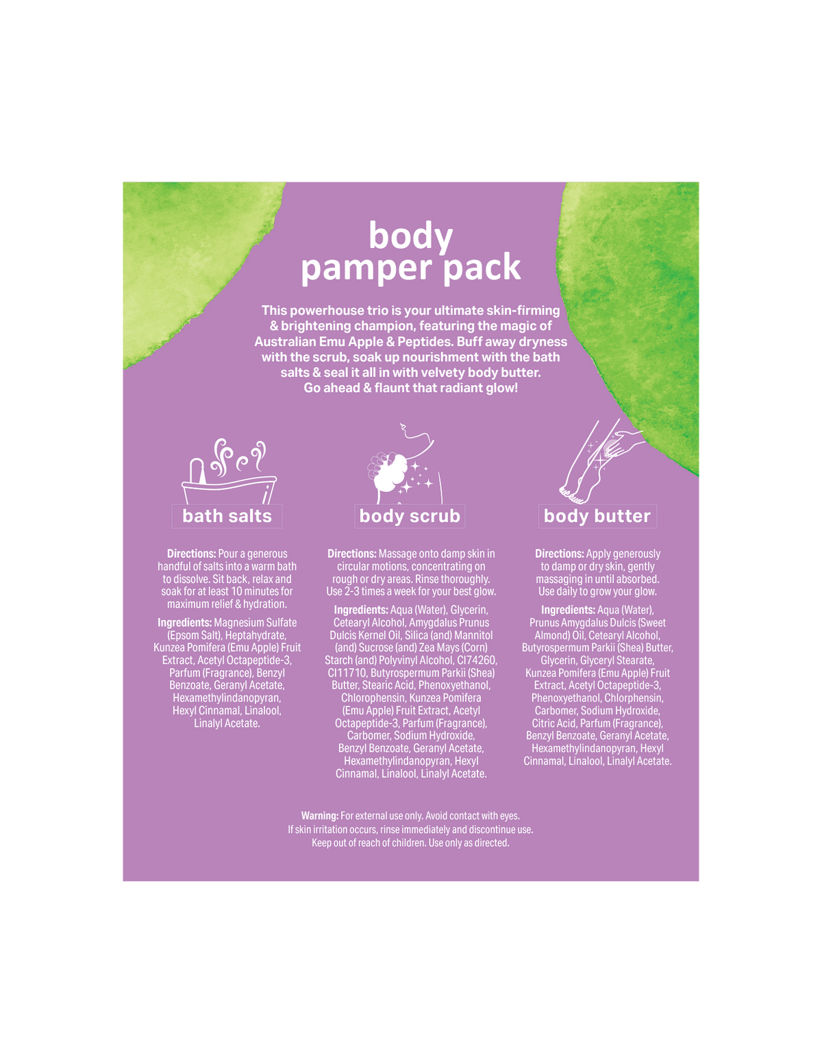 Radiant Ritual Body Pamper Pack