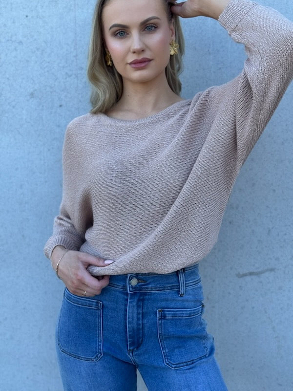 Tape Boat Knit Jumper