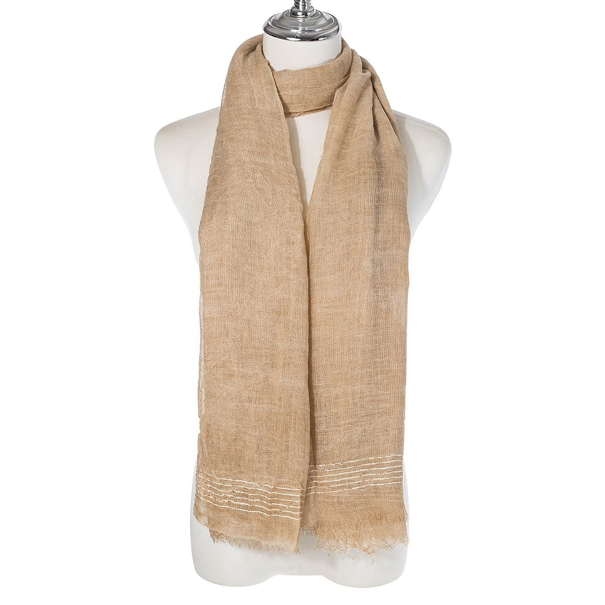 Open Weave Wool Scarf