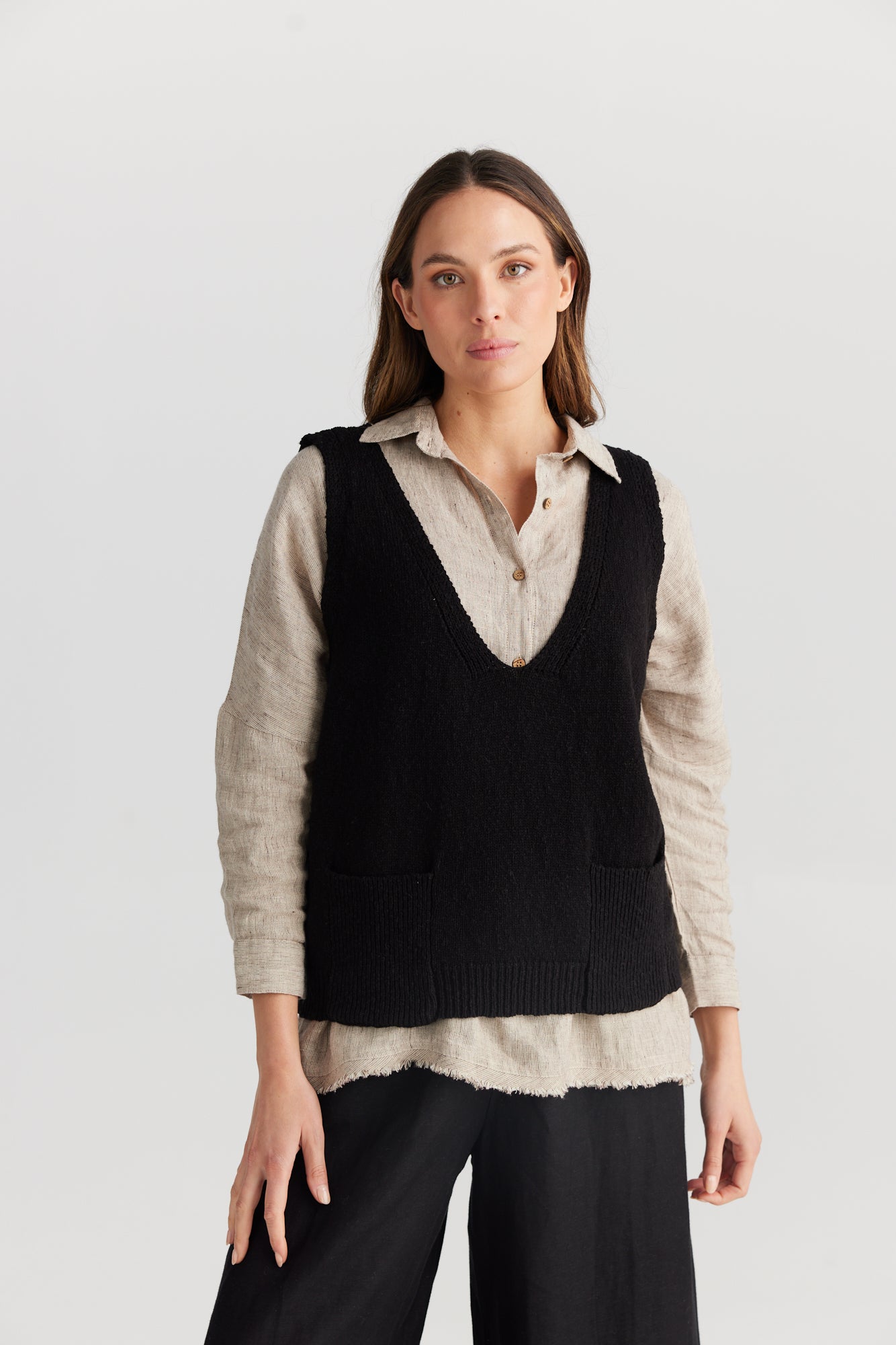 Tribeca Vest | Chocolate Tribeca Vest | Chocolate