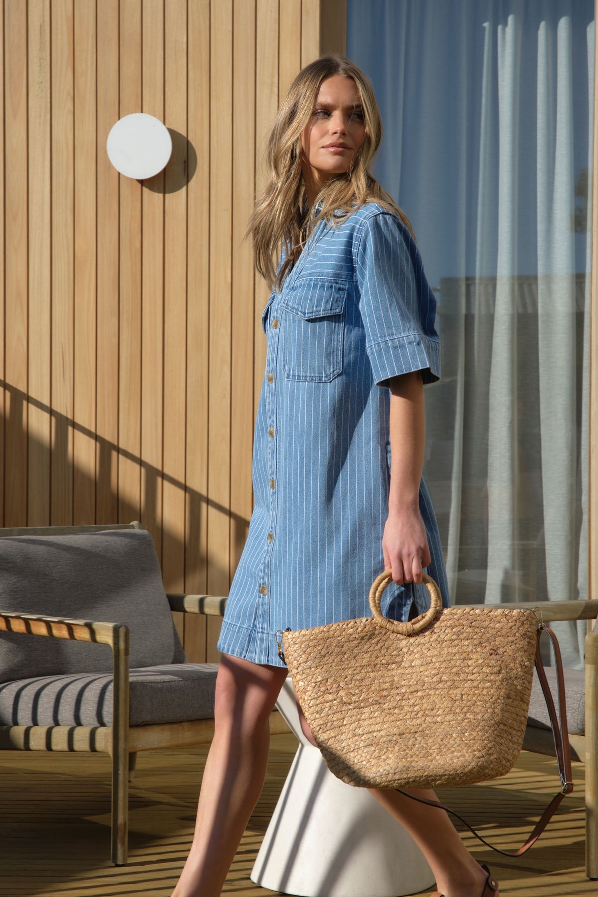 Sammy Relaxed Shirt Dress
