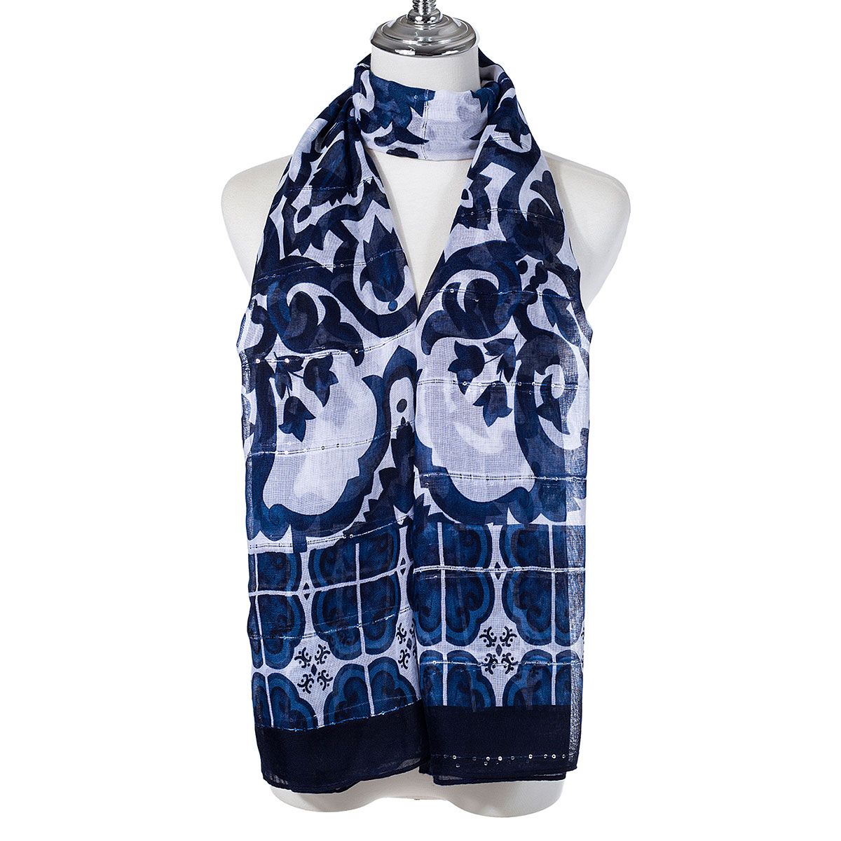 Greek Tile Scarf