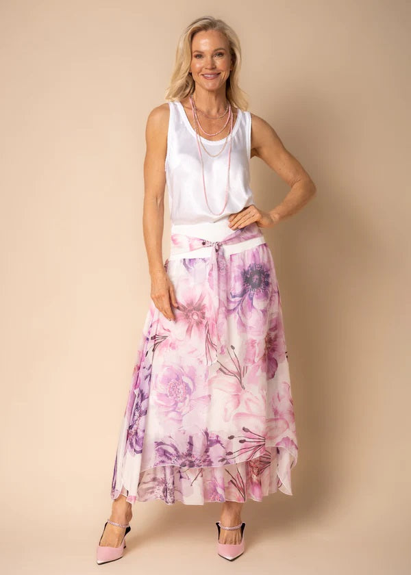 Sillma Silk Skirt