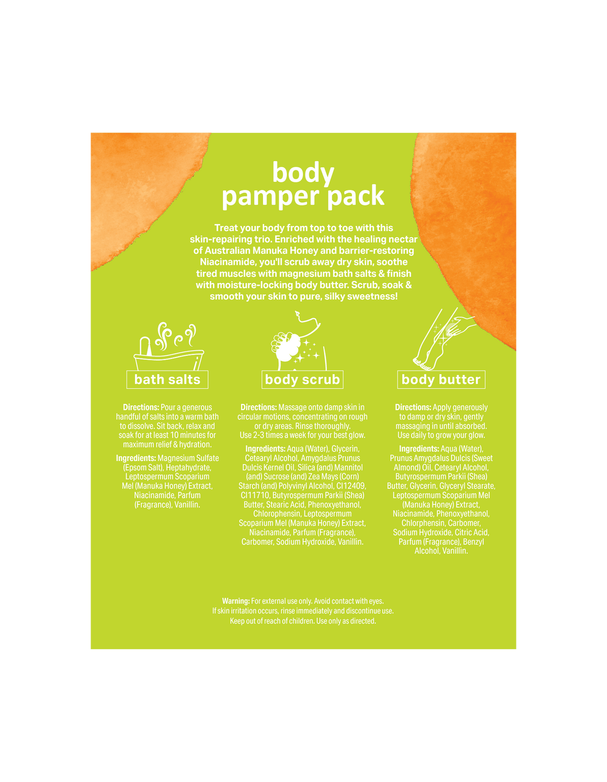 Silky Skin Body Pamper Pack