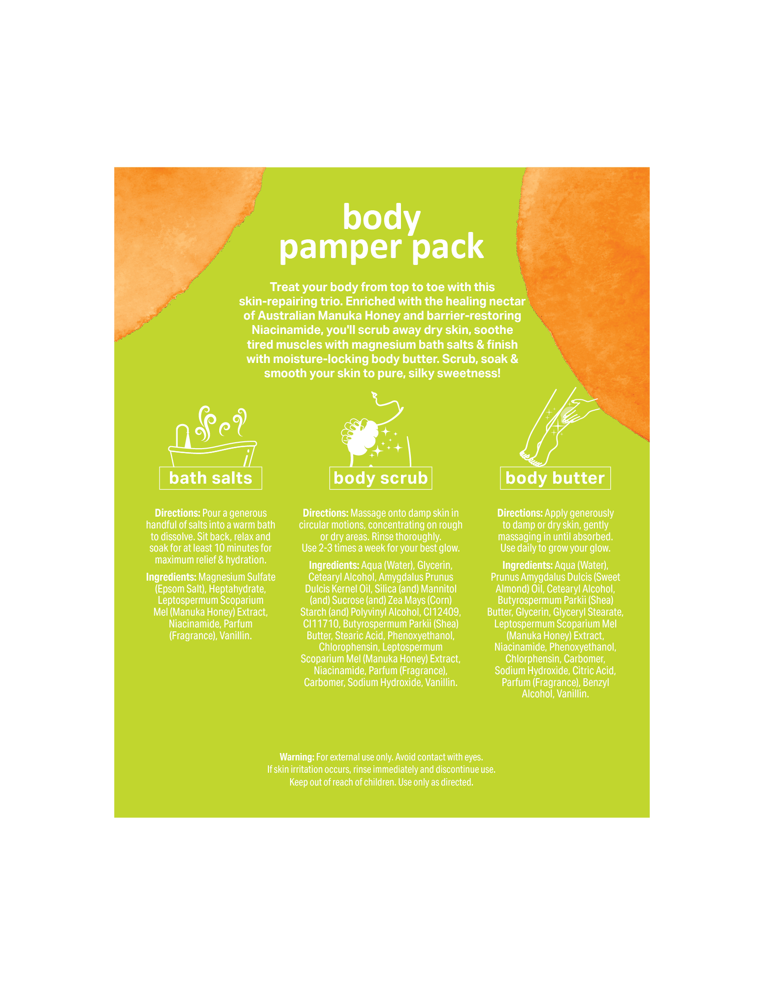 Silky Skin Body Pamper Pack
