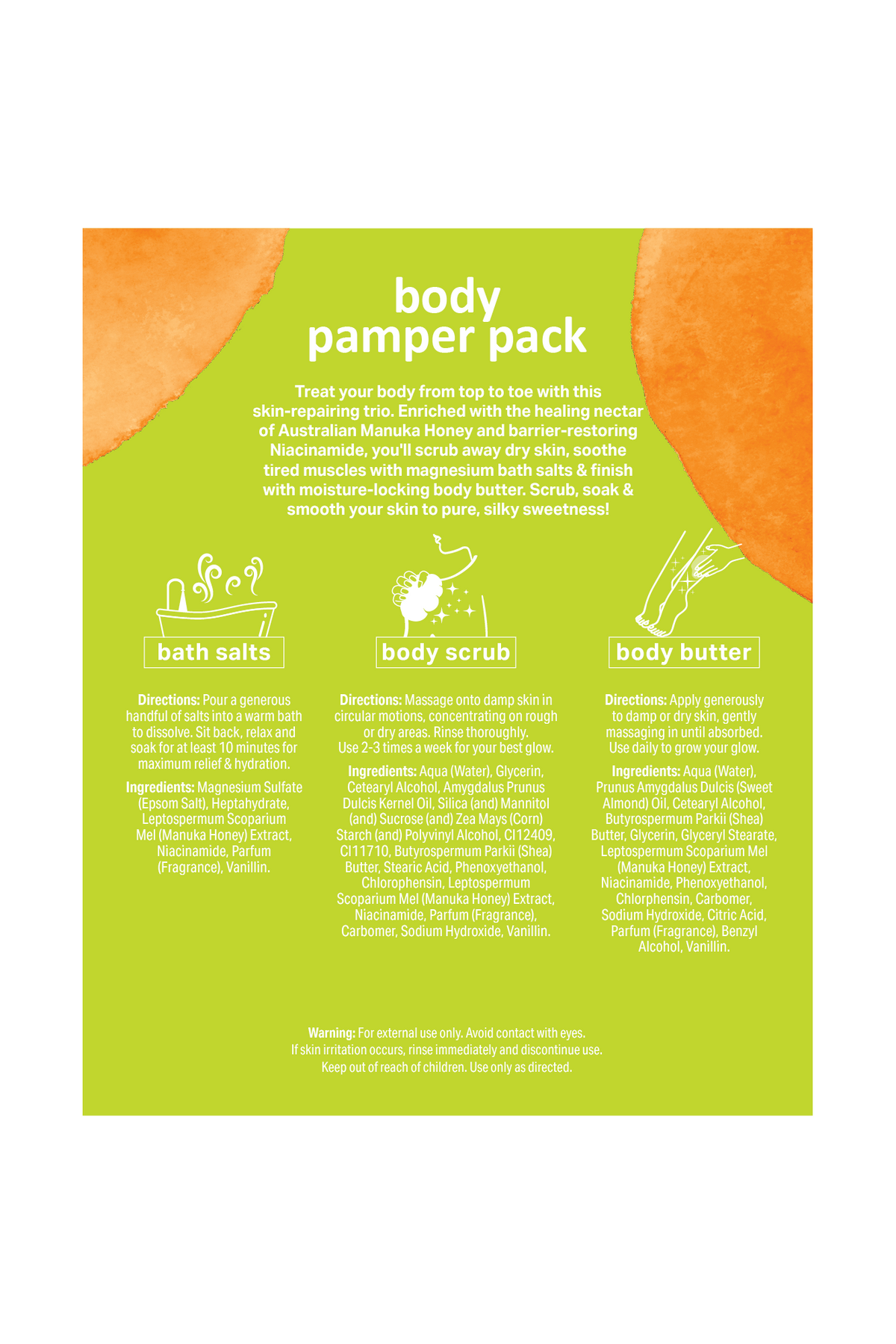 Silky Skin Body Pamper Pack