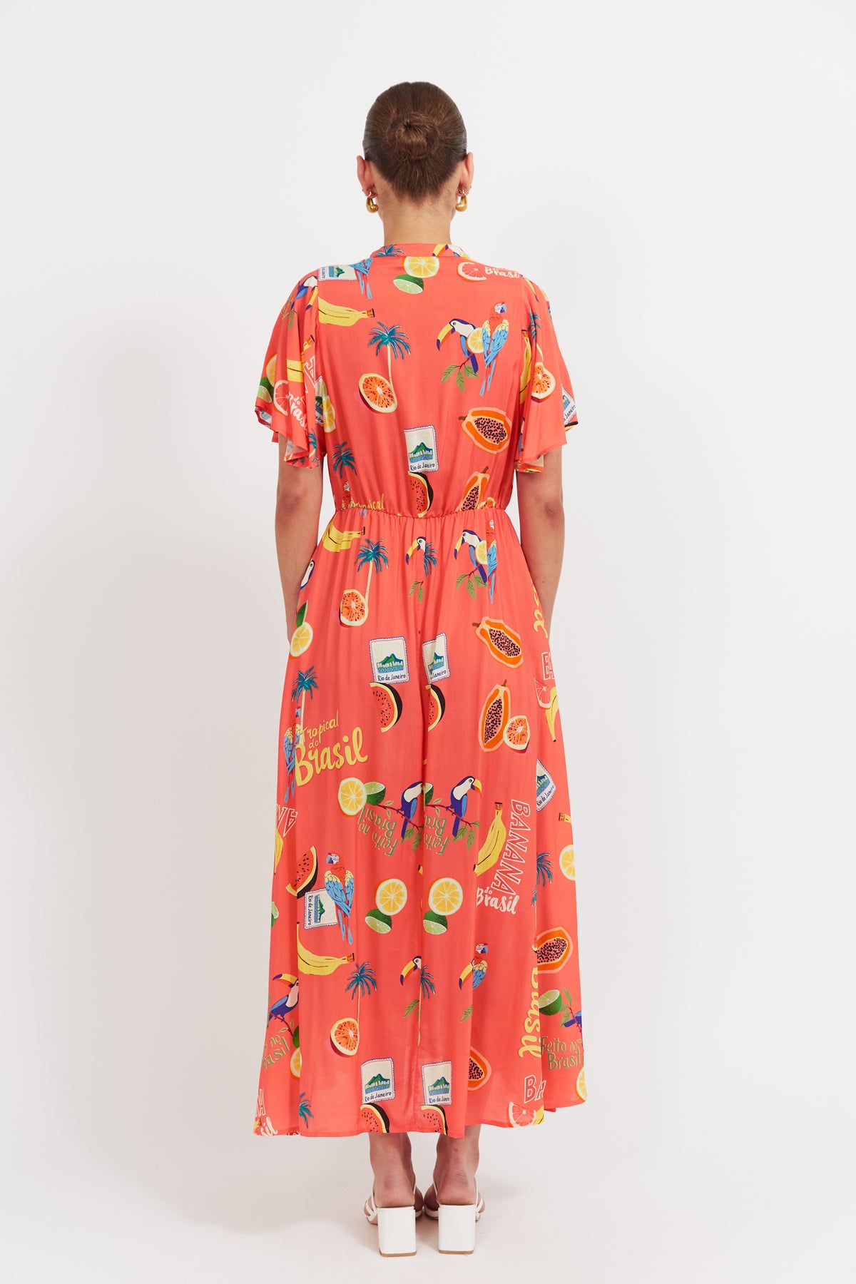 Cabana V Neck Maxi Dress