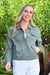 Fringe Linen Jacket