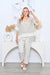 Net Cotton Top with Singlet