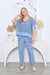 Net Cotton Top with Singlet