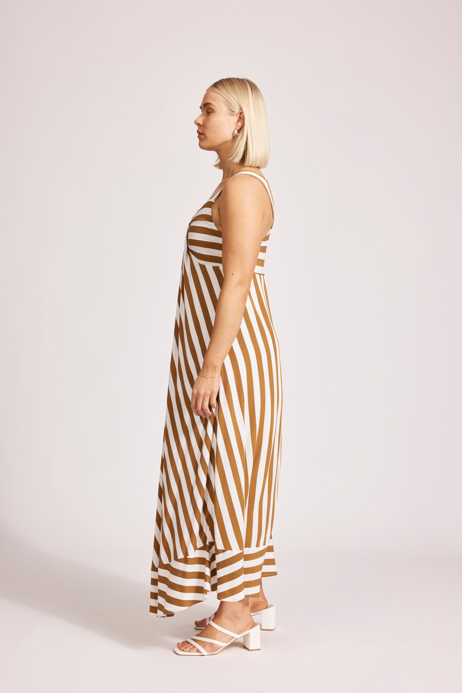 Treville Stripe Tank Maxi Dress
