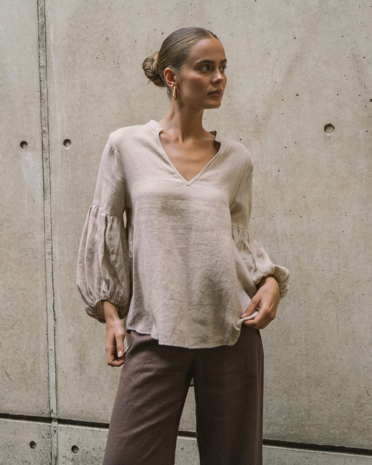 Castaway Linen Blouse