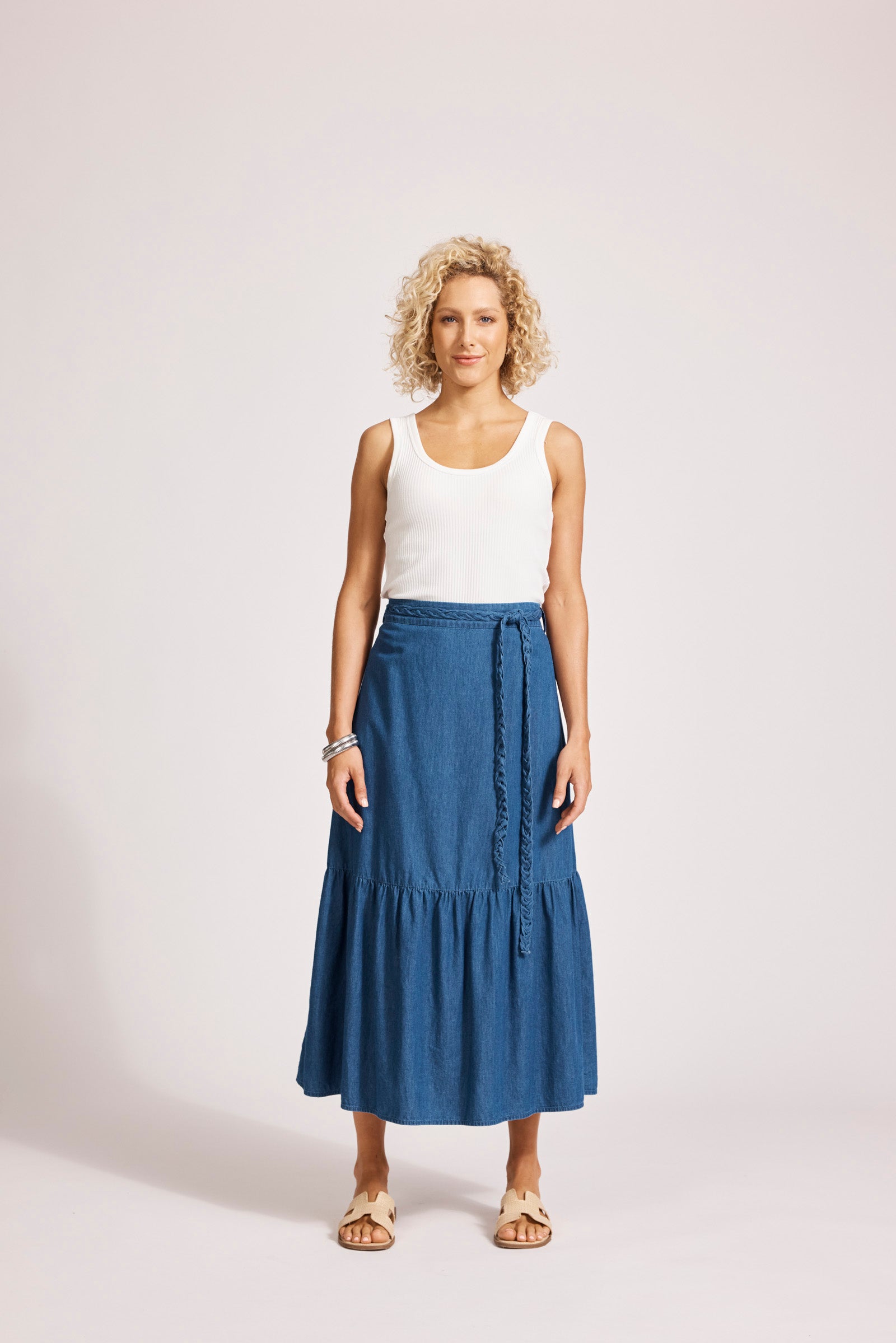 Melenia Denim Skirt