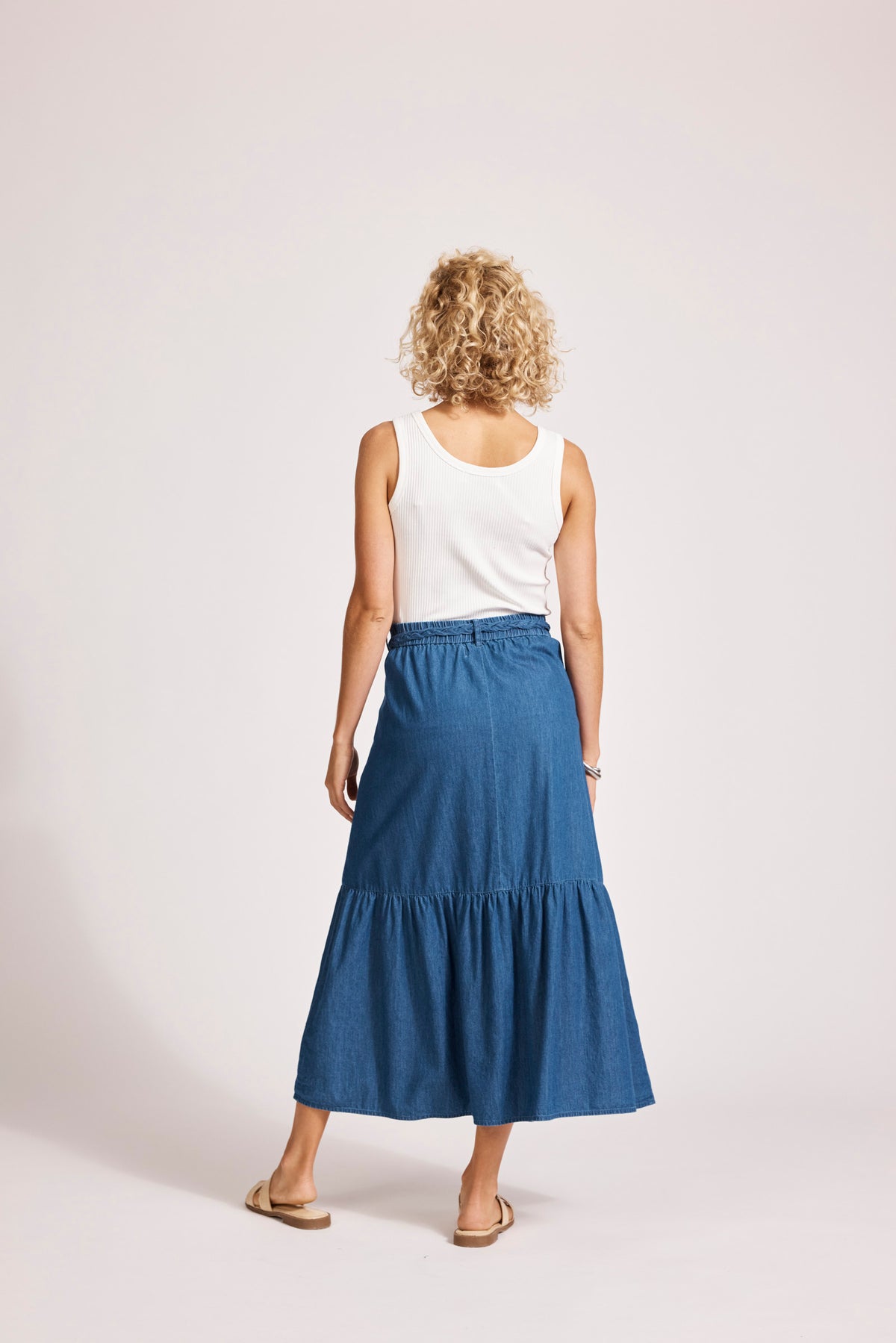 Melenia Denim Skirt
